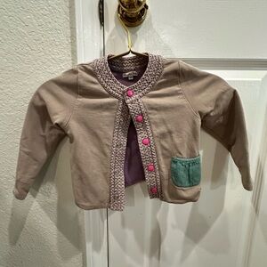 Moulin Roty kids Cardigan. Polka dots, preppy, Spring, Easter